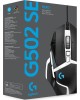 LOGITECH Мышь проводная G502 SE Hero, игровая, лазерная, USB, 16000dpi, черный и белый [910-005732]