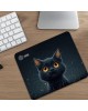 Коврик CACTUS Коврик для мыши Black Cat ткань, 250х200х3мм [cs-mpc-d09s]