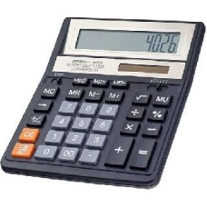 калькулятор PERFEO (PF-A4026) бухгалтерский, 12-разр. черный