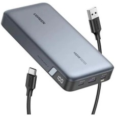 UGREEN Внешний аккумулятор PB205 (90597A) PD 145W Power Bank 25000mAh. Цвет: серый