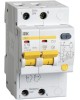 IEK Выключатель автом. дифф. тока MAD10-2-016-C-010 АД12 16A тип C 4.5kA 10мА AC 2П 230В 3мод белый (упак.:1шт)