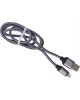 USB кабель HARPER BRCH-510 SILVER USB - 8PIN 1м нейлоновая оплетка