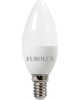 Лампа светодиодная EUROLUX LL-E-C37-5W-230-2,7K-E14