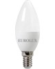 Лампа светодиодная EUROLUX LL-E-C37-5W-230-2,7K-E14