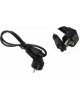 EXEGATE EP280678RUS Кабель питания ноутбуков Power PC5-7,5P (Евровилка Schuko->С5) VDE-250V-3*0.5mm2, медь, 0.75м