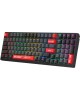 A4TECH Клавиатура Bloody WS98 механическая черный USB беспроводная BT/Radio Multimedia for gamer LED (WS98)