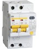 IEK Выключатель автом. дифф. тока MAD10-2-016-C-010 АД12 16A тип C 4.5kA 10мА AC 2П 230В 3мод белый (упак.:1шт)