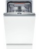 BOSCH Встраиваемая посудомоечная машина SPV4HMX65Q, узкая, ширина 45см, полновстраиваемая, загрузка 10 комплектов