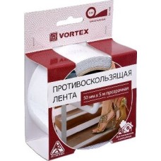Противоскользящая лента VORTEX 24169 Противоскользящая лента 50мм*5м, прозрачная (2)