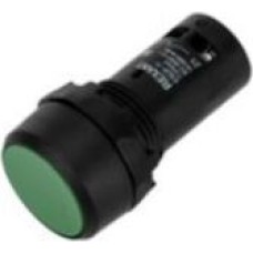 REXANT (36-5531) EB22 КНОПКА ВОЗВРАТНАЯ NO+NC 230 В, ЗЕЛЕНАЯ