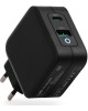 TOPON Блок питания TOP-GaN-65W автоматический 65W 5V-20V 3.25A 2xUSB от бытовой электросети LED индикатор