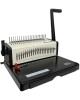 OFFICE KIT Переплетчик B2125N A4/перф.23л.сшив/макс.500л./пластик.пруж. (4.5-51мм)