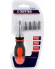 отвертка PARK OTV07NB отвертка реверсивная с набором бит 5+1 (356207)