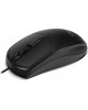 CBR CM 121 Black, Мышь проводная, оптическая, USB, 1000 dpi, 3 кнопки и колесо прокрутки, длина кабеля 2 м, цвет чёрный