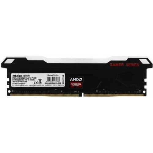 AMD Память DDR4 32GB 3200MHz R9432G3206U2S-U R9 RTL PC4-25600 CL16 DIMM 288-pin 1.35В Ret AMD Память DDR4 32GB 3200MHz R9432G3206U2S-U R9 RTL PC4-25600 CL16 DIMM 288-pin 1.35В Ret