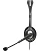 LOGITECH Гарнитура H111, для контактных центров, накладные, проводные, серый [981-000593]