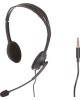 LOGITECH Гарнитура H111, для контактных центров, накладные, проводные, серый [981-000593]