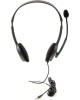 LOGITECH Гарнитура H111, для контактных центров, накладные, проводные, серый [981-000593]