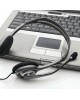 LOGITECH Гарнитура H111, для контактных центров, накладные, проводные, серый [981-000593]