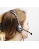 LOGITECH Гарнитура H111, для контактных центров, накладные, проводные, серый [981-000593]