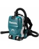 MAKITA Строительный пылесос DVC265ZXU, аккумуляторный, зеленый, без АКБ, без ЗУ