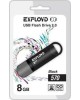USB флэш-накопитель EXPLOYD 8GB 570 черный [EX-8GB-570-Black]
