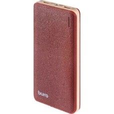 портативный аккумулятор BURO T4-10000 LI-POL 10000MAH 1A+2.1A коричневый 2XUSB