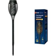 Садовый светильник на солнечной батарее UNIEL (UL-00006559) USL-S-184/PM495 SMALL TORCH-1 Садовый светильник на солнечной батарее