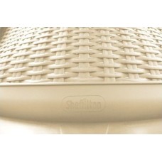 Стул SHEFFILTON Стул SHT-S68 пластик/металл (PS) бежевый/коричневый муар