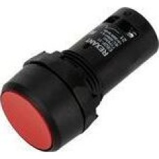 REXANT (36-5530) EB22 КНОПКА ВОЗВРАТНАЯ NO+NC 230 В, КРАСНАЯ