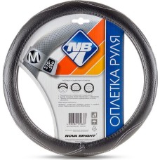 Оплетка на руль NOVA BRIGHT (М) экокожа, 