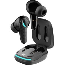 Наушники DEFENDER (63285) CyberDots 285 черный, игровые TWS, Bluetooth