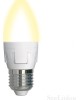 UNIEL LED-C37 7W/6500K/E27/FR PLP01WH