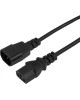 REXANT Шнур питания 11-1161 C13-C20 проводник.:3x0.75мм2 1.5м 220В 6А черный