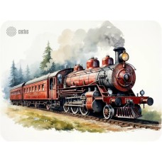 CACTUS Коврик для мыши Locomotive рисунок 400x300x3мм (CS-MP-PRO17XL)