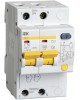 IEK Выключатель автом. дифф. тока MAD10-2-050-C-030 АД12 50A тип C 4.5kA 30мА AC 2П 230В 3мод белый (упак.:1шт)