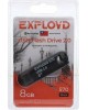 USB флэш-накопитель EXPLOYD 8GB 570 черный [EX-8GB-570-Black]