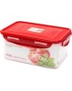 Посуда из пластика OURSSON CP1503S/RD контейнер прямоуг. 1,5л