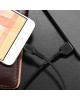 Дата-кабель HOCO (6957531068884) X20 USB (m) - microUSB (m) 2.0m - черный
