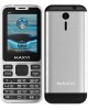 Телефон мобильный MAXVI X10i Metallic Silver
