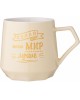 LEFARD КРУЖКА COFFEMANIA 310МЛ, ПУДРОВАЯ 90-1077
