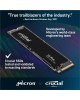 CRUCIAL SSD накопитель P3 Plus CT1000P3PSSD8 1ТБ, M.2 2280, PCIe 4.0 x4, NVMe, M.2