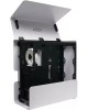 AZZA Корпус Cast белый без БП ATX 3x120mm 2x140mm 2xUSB3.0 audio bott PSU