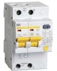 IEK Выключатель автом. дифф. тока MAD10-2-050-C-030 АД12 50A тип C 4.5kA 30мА AC 2П 230В 3мод белый (упак.:1шт)