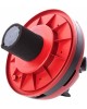 REDVERG Строительный пылесос RD-VC1200S-25S, черный