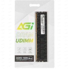 AGI Память 4GB 1600MHz 160004UD128 UD128 RTL PC4-12800 DIMM 240-pin 1.2В Ret