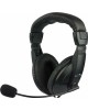 OKLICK Наушники с микрофоном Оклик HS-M137V черный 1.8м мониторные оголовье (614046)