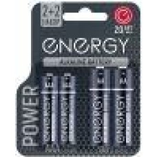 Батарейка ENERGY Power LR6+LR03/4B (АА+ААА) (107045)