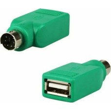 NONAME Переходник USB PS/2 (m) - A(f), зеленый