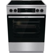 GORENJE Плита Электрическая GECS6C70XC нержавеющая сталь стеклокерамика (без крышки)